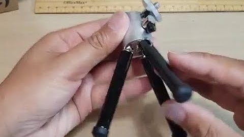 Unboxing and Review AmazonBasics Lightweight Mini Tripod