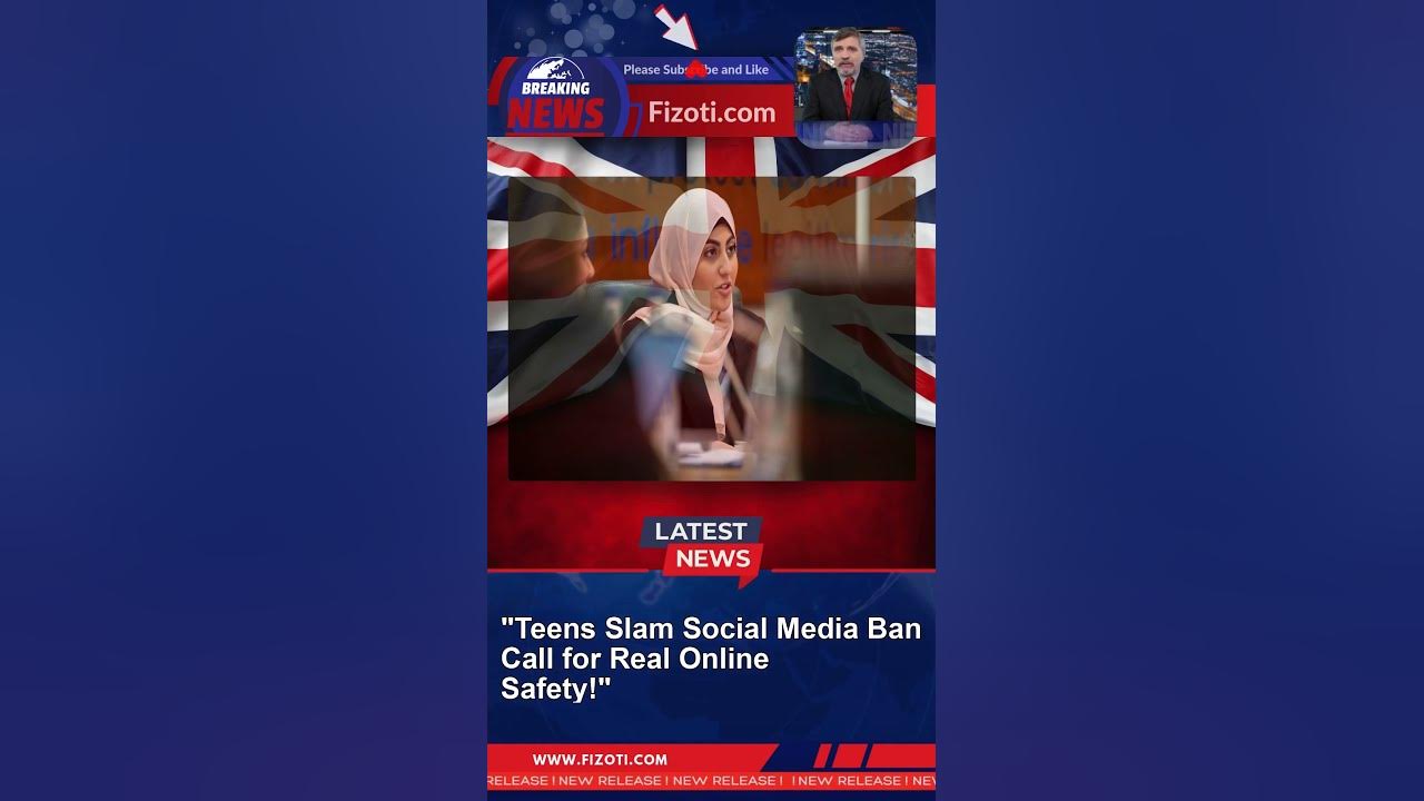 "Teens Slam Social Media Ban Call for Real Online Safety!" YouTube