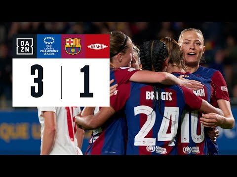 FC Barcelona vs Brann (3-1) | Resumen y goles | UEFA Women's Champions League 2023-24