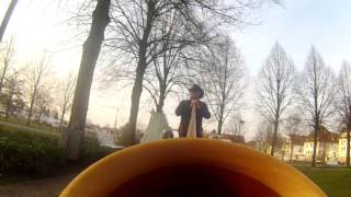 Video thumbnail of "Nume nid jufle [Nur nicht hetzen] # Ðietmar Schuetz, Alphorn"