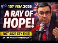 🇦🇺 Australian 407 Visa – A Ray of Hope for Genuine Candidates in 2026