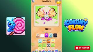 Colony Flow - level 643 - Gameplay walkthrough