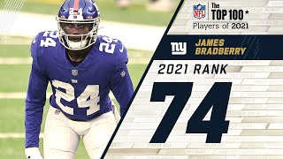 #74 James Bradberry  (CB, Giants) | Top 100 Players of 2021