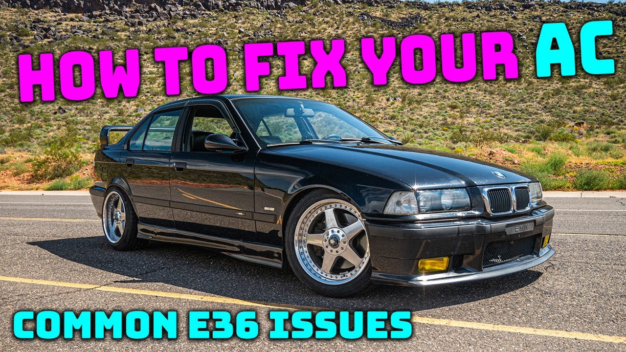 How to fix the HVAC in your e36 BMW - YouTube