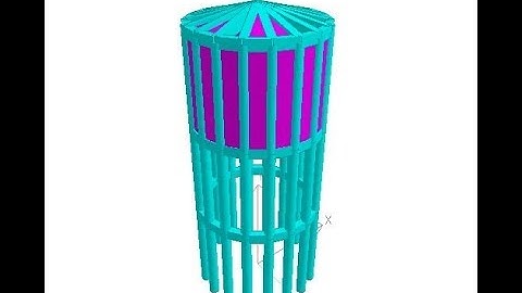 Design of a circular reinforced concrete water tank using staad pro connect edition