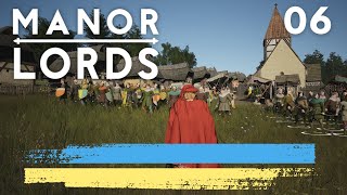 Огляд гри  Manor Lords |Серія -6| Розбійники та їх табори #manorlords #українською #games