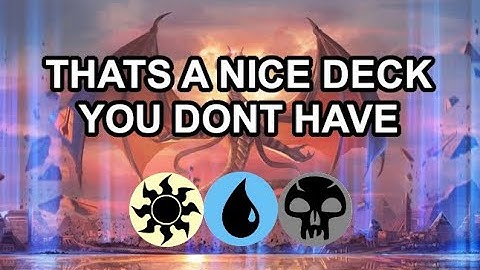 I LOVE PATIENT REBUILDING - MTG Arena - Original Decks - Historic