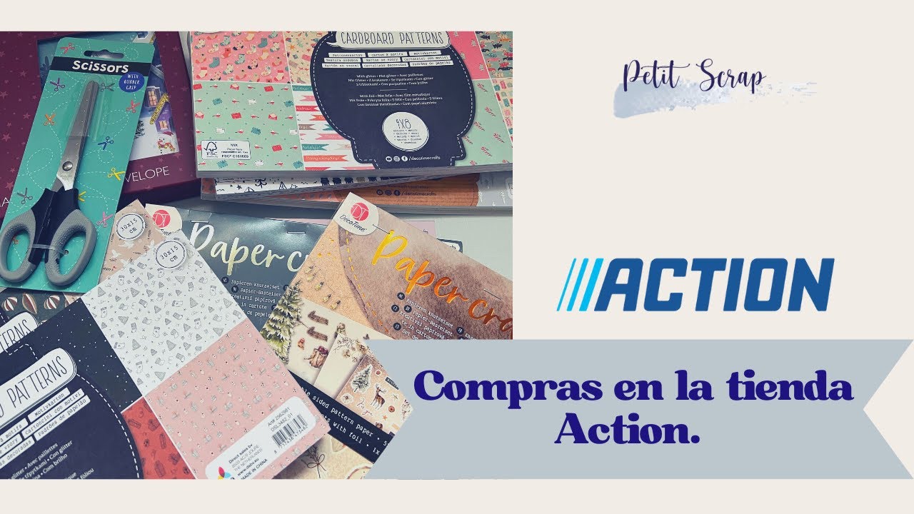 Compras en la tienda Action.