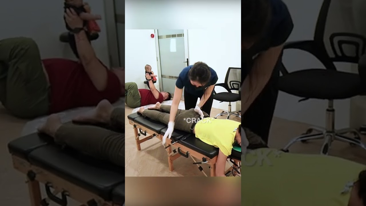 Poor sitting posture cause this mom’s left leg to be SHORTER 😮🦵🏻