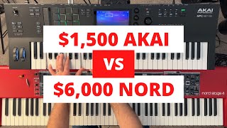 Nord Stage 4 vs Akai MPC Key 61  Unfair Comparison?