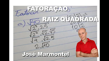 Como desmembrar uma raiz quadrada?