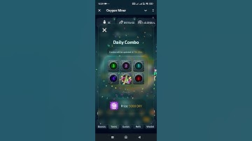 Oxygen Miner Daily Combo 1 December 2024 #bitcoinnewsandupdatestoday #gaming