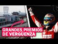 TOP 5 - GRANDES PREMIOS MAS VERGONZOSOS DE LA F1