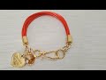 PULSERA SUPER FACIL DE HACER EN HILO//HOW TO MAKE A BRACELET