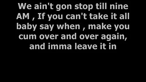 Chris Brown No Bullshit Lyrics ♥