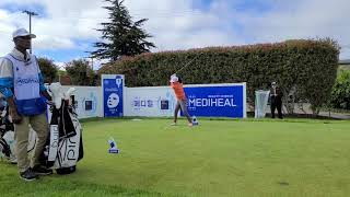 Ayako Uehara slow motion golf swing LPGA Mediheal