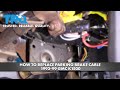 How to Replace Parking Brake Cable 1992-99 GMC K1500