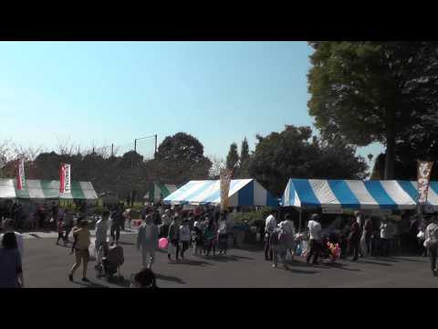 2014年第41回石岡産業祭の飲食ブースは大盛況（石岡運動公園）