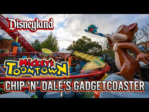 Video: Gadget's Go Coaster i Disneyland: Ting at vide
