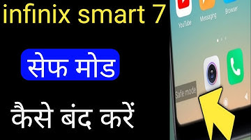 infinix smart 7 ka safe mode kaise hataye. how to remove safe mode smart 7👍hindi