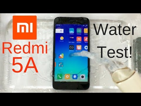 Xiaomi Redmi 5A Water Test! Actually Waterproof?