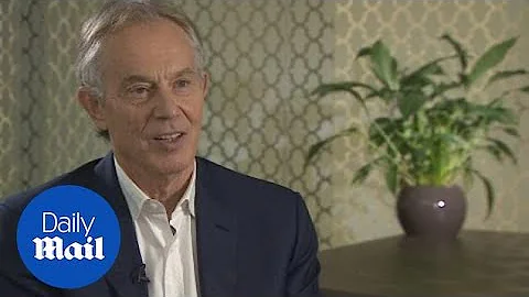 Blair calls for second referendum amid Tory Brexit disunity - Daily Mail