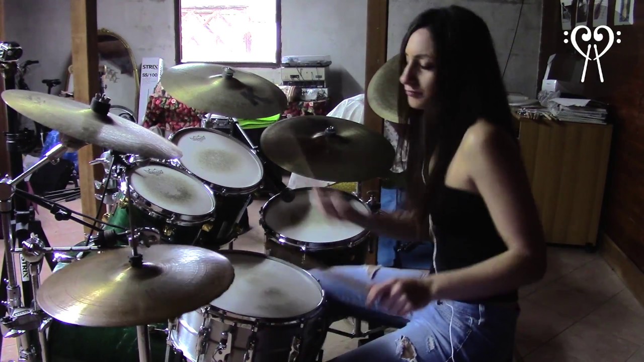 IRON MAIDEN   HALLOWED BE THY NAME   DRUM COVER by CHIARA COTUGNO