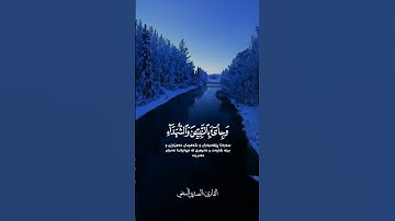 وَأَشْرَقَتِ الْأَرْضُ بِنُورِ رَبِّهَا وَوُضِعَ الكتاب || تلاوة خاشعة بصوت الشيخ الصَّـديق البـيضـي