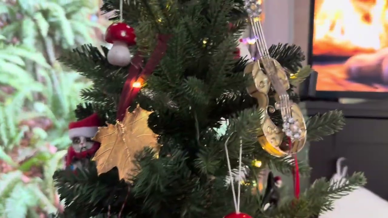 Christmas Decor at Plum Hill Dec 2025 - cozy vibe cat themed, with a sense of humour. 