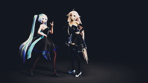 【 MMD 】 GLIDE 【 TDA IYDD Miku & IA 】 【 Test Effect 】 【 HD 720 】