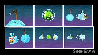 Angry Birds Space Clic Ice Bird Meet Reloaded Ice Bird Cutscene