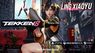 Ling Xiaoyu Gameplay Trailer TEKKEN 8 - 4K PS5 Xbox Steam 2023 - 2024
