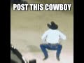 post this cowboy