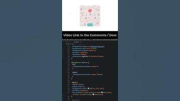 CSS Animations - Create a Ball Animation with CSS Keyframes #shorts