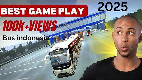 BUS VOLVOO 9600  | New Bus Game 2025 | High Traffic Bus Indonesia #busgames #busindonesia #gameplay 