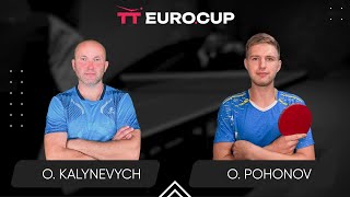 09:30 Oleksandr Kalynevych - Oleksandr Pohonov 19.05.2024 TT Euro.Cup Ukraine Professional. TABLE 4