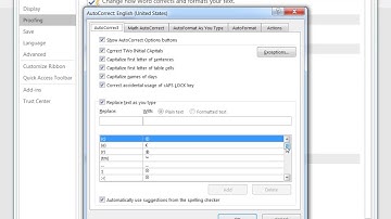 MS Word || AutoCorrect Entries
