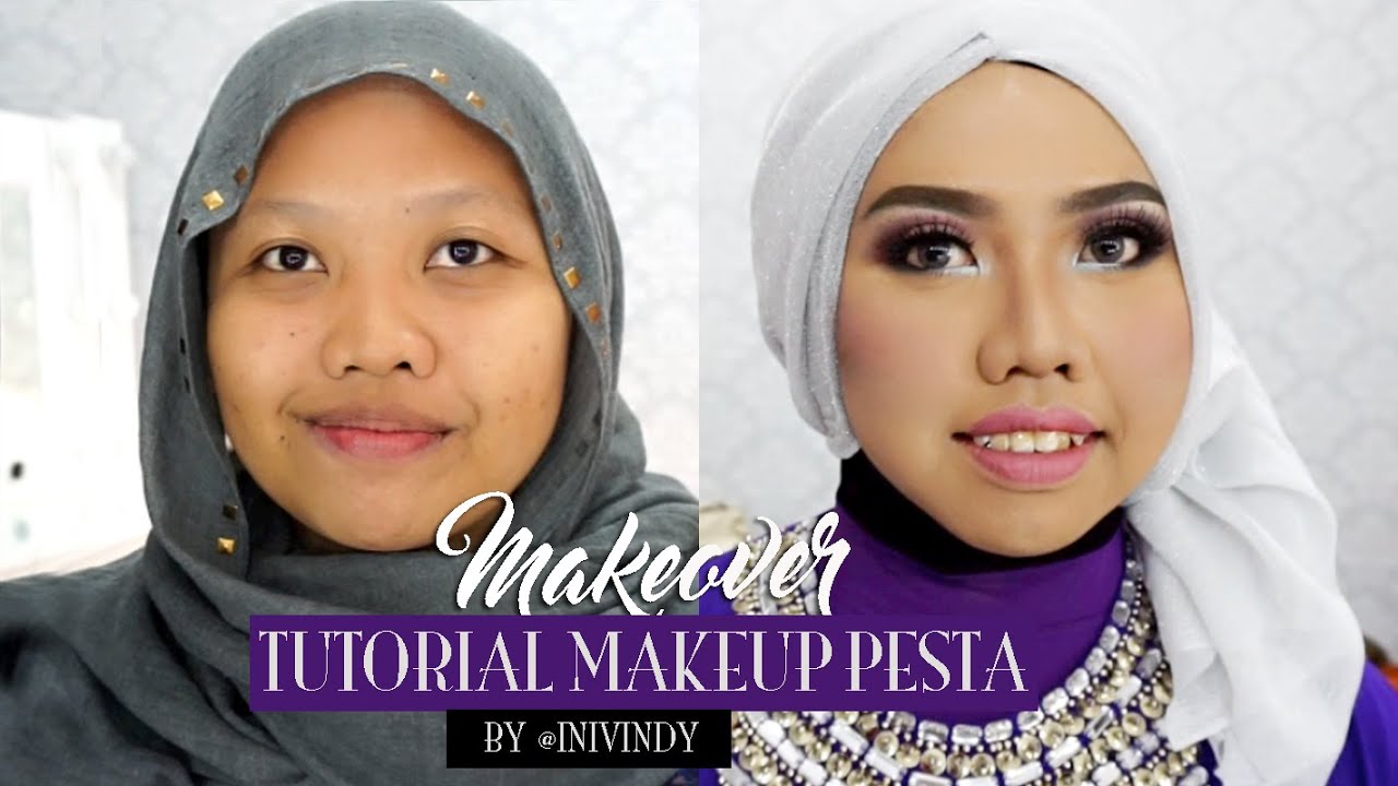 Tutorial Makeup Pesta Untuk Wajah Bulat Dan Cara Menggunakan Scotch