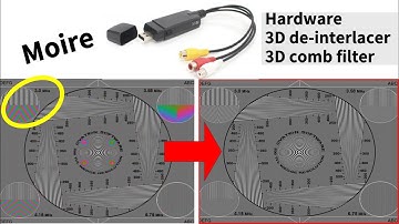 composite capture card review !  3D comb filter & de-interlacer | FEBON100