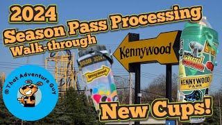 Kennywood Season Pass Processing 2024, Thoughts on the new cups and other surprises!! Adventure - 48