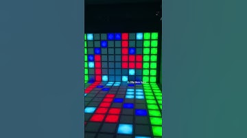 Active Game Led Floor 30x30cm Hopping lattice Light Activate game interactive led floor for kid game