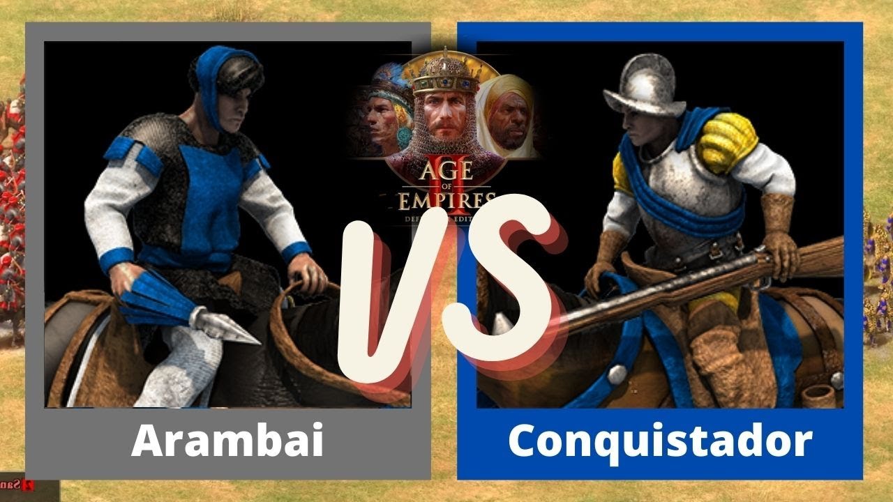 Arambai VS Conquistador (Burmese VS Spanish) - Age of Empires 2: Definitive Edition