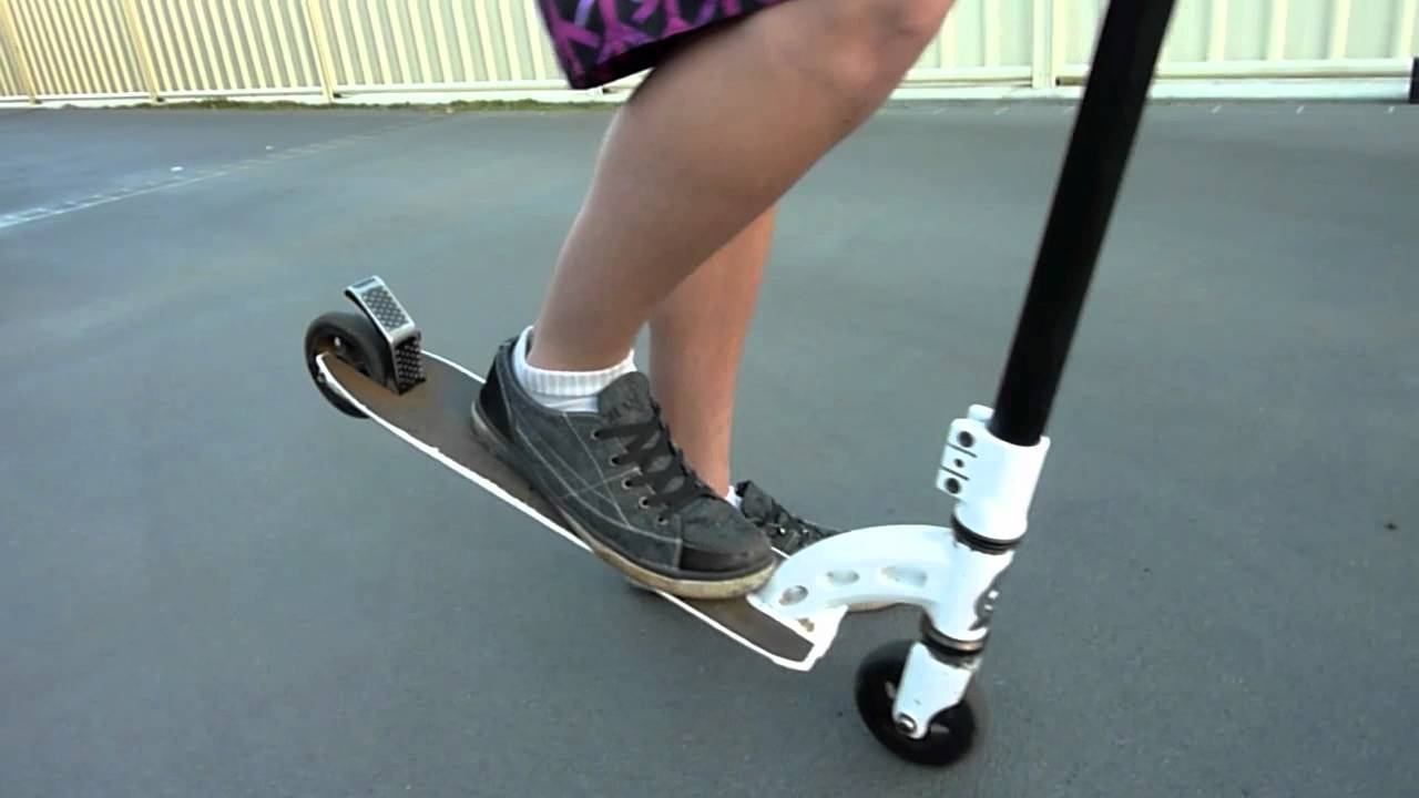 how to hang 5 on scooter YouTube