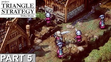 Project Triangle Strategy debut demo [playthrough] luckiest fight i