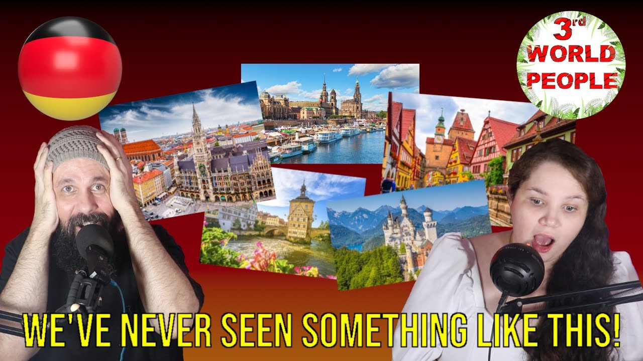 3rd WORLD PEOPLE REACT: MAGIC PLACES IN GERMANY | GERMANY REACTION