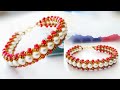 İncili Balık Sırtı Bileklik Yapımı👌 Pearl Bracelet Making. Beaded Bracelet. Pearl wristband.