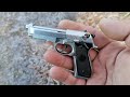 Shooting miniature Beretta M92