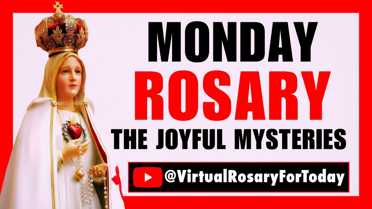 ROSARY MONDAY JOYFUL MYSTERIES OF THE ROSARY HOLY ROSARY JUNE 17, 2024 YouTube