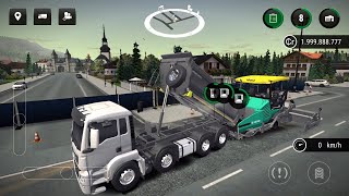 CONSTRUCTION SIMULATOR 3 - Road Construction : Crane Work & Pave Asphalt Road screenshot 3