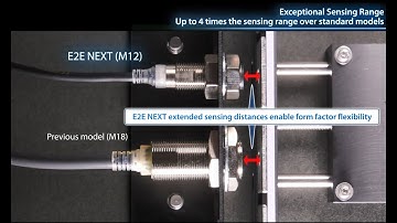 E2E NEXT Proximity Sensors Minimize Unexpected Equipment Downtime | OMRON Cuong Linh
